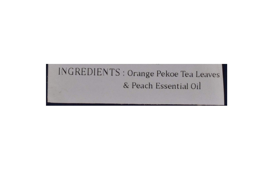 Chai Infusion Peach Black Tea    Box  20 pcs